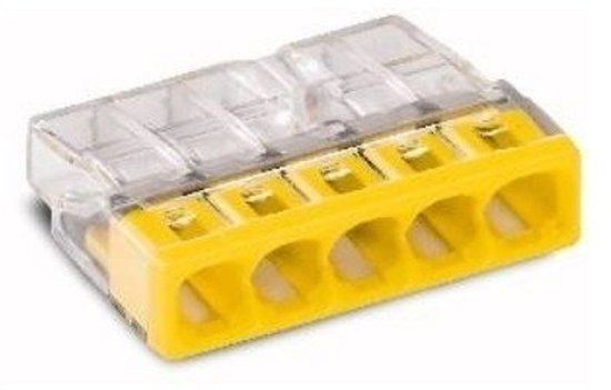 WAGO 2273-205 Lasklem 5-voudig 0,5-2,5 mm² - 100 stuks