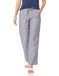 Amazon Essentials Dames Broek met wijde pijpen en trekkoord van linnenmix