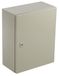 RS PRO Stalen wandbehuizing RAL 7032 IP66, HxBxD 500 mm x 400 mm x 210mm