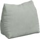 vidaXL Rugkussen - Lichtgrijs - 45 x 20 x 35 cm - Corduroy stof