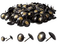 IPEA Behangspijkers - 200 stuks - bouten decoratieve klinknagels voor meubels bekleding - metalen naalden voor stoel - kleur brons en goud - 20 x 12 mm