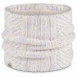 Buff ® Knitted & Full Fleece Nekwarmer Wit