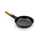 BRA Fast Click Poêle multifonction Ronde 26 cm Zwart, Geel