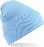 Beechfield Basic winter muts lichtblauw