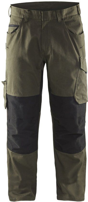 Blåkläder 1495-1330 Service Werkbroek Groen/Zwart maat 62