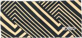 CMP Hoofdband voor vrouwen, Polyester, Gestreept, Beige/Zwart, One Size