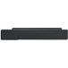 Häfele H2195 Poignée de meuble Métal étain foncé BA 64 mm Longueur 124 mm