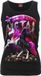 Spiral Metallicorn Dames Top - Zwart - XL