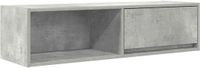 vidaXL Tv-meubel 100x31x25,5 cm bewerkt hout betongrijs