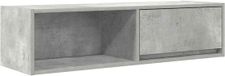 vidaXL Tv-meubel 100x31x25,5 cm bewerkt hout betongrijs