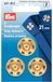 Prym Aannaaidrukknopen 21 mm goudkleurig 3 st.