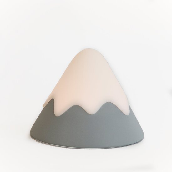 Allocacoc Snow Mountain Lamp - Grijs KlapLamp