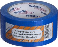 Verlofix Duct Tape Supersterk - 50 mm x 25 m - PVC - Blauw