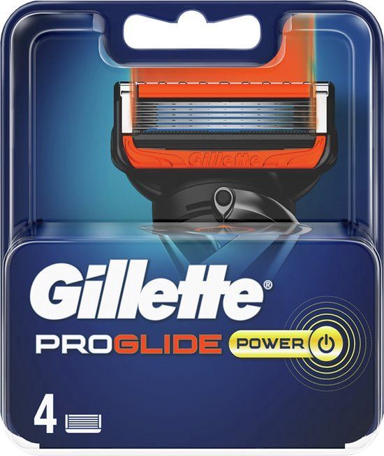 Gillette Fusion ProGlide Power Scheermesjes - 4 Stuks - Mannen