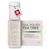 PODERM Nail Care Polish with Tea Tree - Milky | 8 ML
