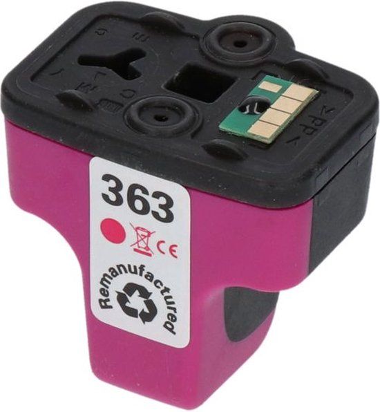 PrintAbout Huismerk 363 (C8772EE) Magenta Ink Cartridge - Compatible with HP Printers