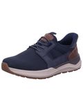 Rieker Bergamo lage sneakers met veters blauw synthetisch mannen 41