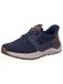 Rieker Bergamo lage sneakers met veters blauw synthetisch mannen 41