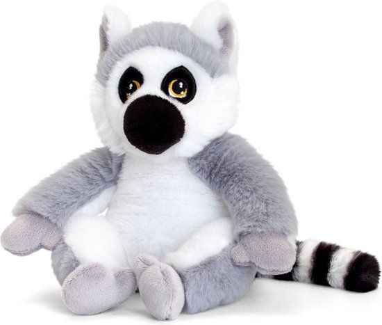 4KidsOnly Keel Toys Maki - 18 cm - Dieren knuffelbeesten