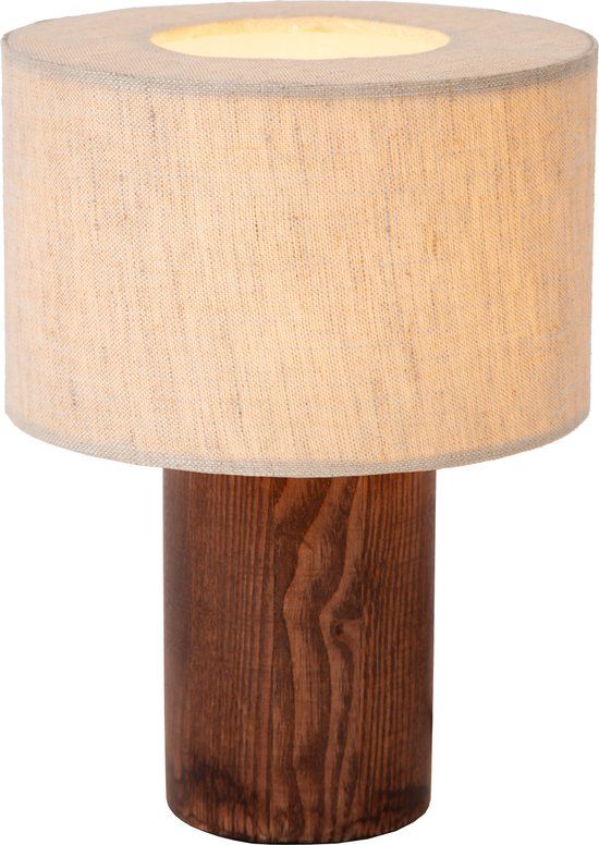 Lucide TACHINA - Tafellamp - 1xE14 - Naturel