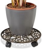 Merkloos Relaxdays plantentrolley