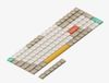 Nuphy Studio nSA PBT Keycaps - Beige, Vert, Orange, Blanc
