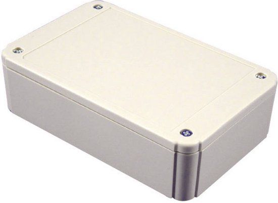 Hammond Electronics RL6555 Universele behuizing – 175 x 125 x 70 mm – ABS Grijs-wit (RAL 7035)
