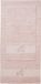Vertbaudet Serviette de bain Licorne Rose Coton