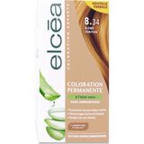 Elcea Coloration Permanente Aloé Vera 8.34 Blond Vénitien 140 ml