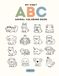 My First ABC Animal Coloring Book: Cute Animals from A to Z for Ages 3–5