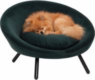 Flamingo Dolco Rond Hondenbed - Groen - 54 x 50 x 40 cm