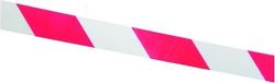 Non-branded Barrier tape - Red/White - 100 Meter x 75 mm - Marking tape Safety