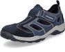Rieker Herensneaker Blauw Leer Klittenband