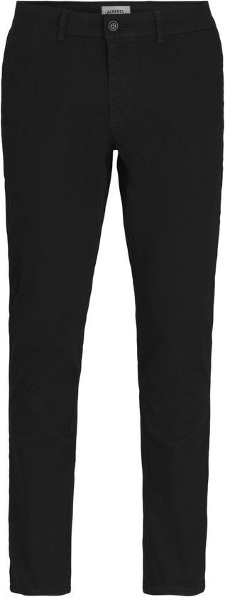 JJ REBEL JREBMICHAEL SLIM SHARP NOOS Heren Broek W31 X L32 Zwart