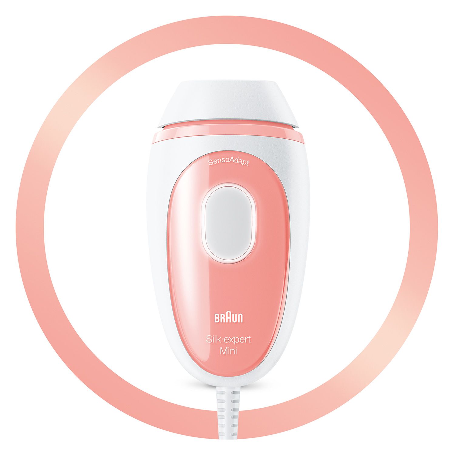 Braun Silk-expert PL1000 IPL Haarverwijderaar Roze, Wit