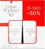 Louis Widmer Deo Roll-On Antiperspirant - 2 x 50 ml PROMO - met parfum