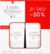 Louis Widmer Deo Roll-On Antiperspirant - 2 x 50 ml PROMO - met parfum