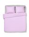 HEMA Housse de couette 240x200/220 cm coton doux lilas