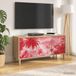 Maison Exclusive Meuble TV AACHEN 102 x 33 x 50 cm Panneaux de particules imitation bois Sonoma