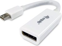 Equip 133440 video kabel adapter 0,15 m Mini DisplayPort DisplayPort Wit