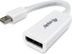 Equip 133440 adaptateur de câble vidéo 0,15 m Mini DisplayPort DisplayPort Blanc