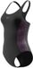 Speedo Placement Muscleback 1P Dames - Sportbadpak Dames - Zwart/Roze - Maat 42