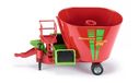 SIKU Strautmann Fodder mixer - Schaalmodelaccessoires - metaal - groen, rood
