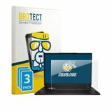 BROTECT Screenprotector 3 Stuks voor MSI Stealth 18 HX AI Beschermglas transparant