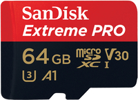 SanDisk Extreme Pro 64GB microSDXC - 100MB/s