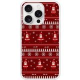 Apple iPhone 16 Pro bedrukt siliconen hoesje - pull de noel santa
