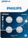 Philips CR2016 3V Lithium Knoopcel Batterij 4 Stuks