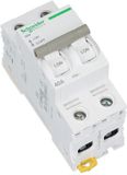 Schneider Electric Lastschakelaar 2 polig 100A iSW hoofdschakelaar