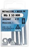 Deltafix METAALSCHR. + MOER PK m6 x 50mm
