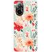 Realme Bedrukt siliconen hoesje compatibel met Realme C67 4G Flower wall
